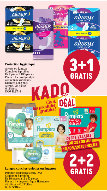 Delhaize Dépliant 28.08.2025