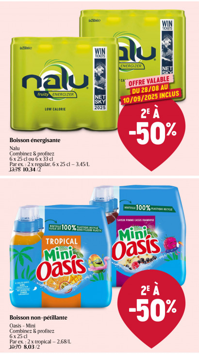 Delhaize Dépliant 28.08.2025