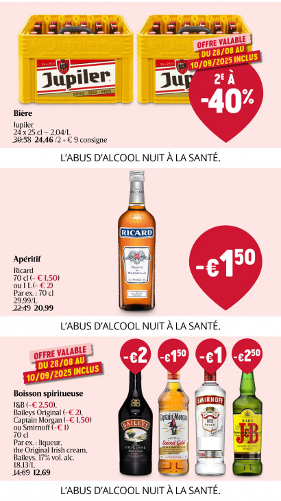 Delhaize Dépliant 28.08.2025