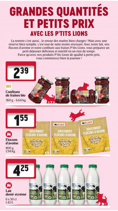 Delhaize Dépliant 28.08.2025