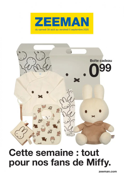 Zeeman Dépliant 30.08.2025