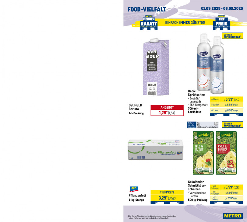 Metro Angebote ab 01.09.25 bis 06.09.25