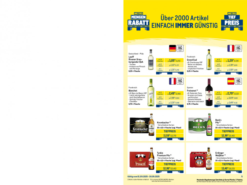 Metro Angebote ab 01.09.25 bis 06.09.25