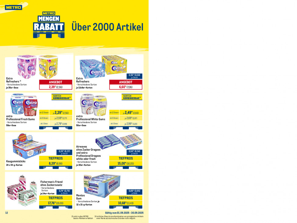 Metro Angebote ab 01.09.25 bis 06.09.25