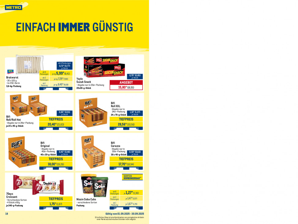 Metro Angebote ab 01.09.25 bis 06.09.25