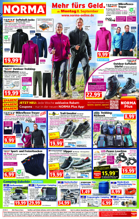 Norma Angebote ab 08.09.25 bis 13.09.25