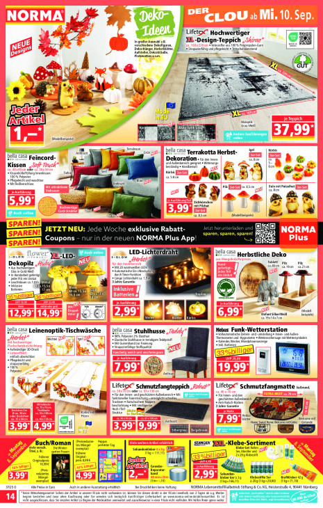 Norma Angebote ab 08.09.25 bis 13.09.25