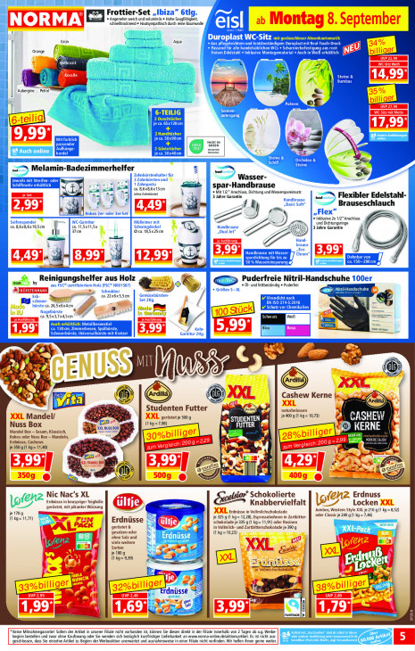 Norma Angebote ab 08.09.25 bis 13.09.25