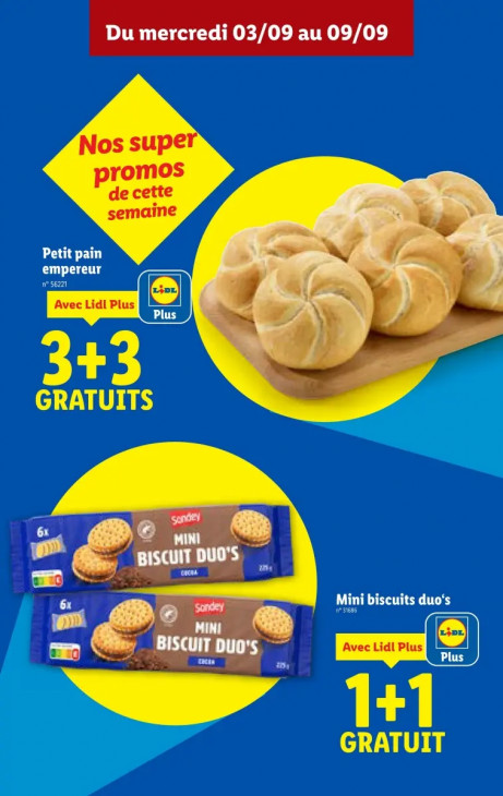 Lidl Dépliant 03.09.2025