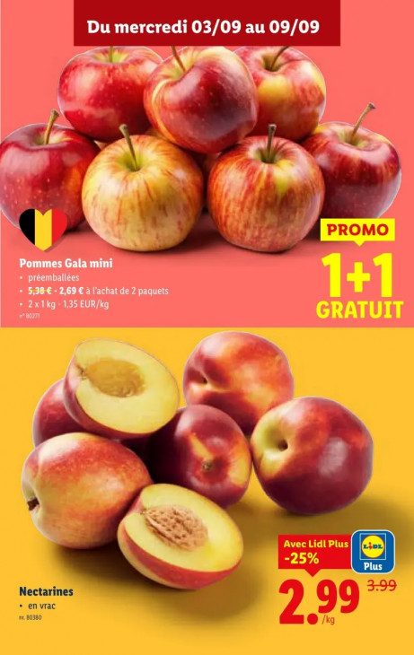 Lidl Dépliant 03.09.2025