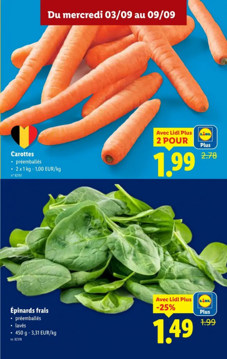 Lidl Dépliant 03.09.2025