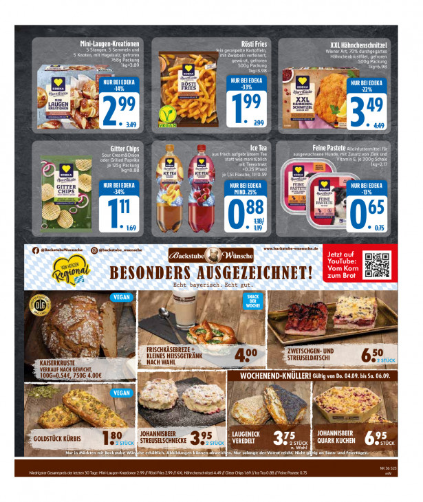 Edeka Angebote ab 01.09.25 bis 06.09.25