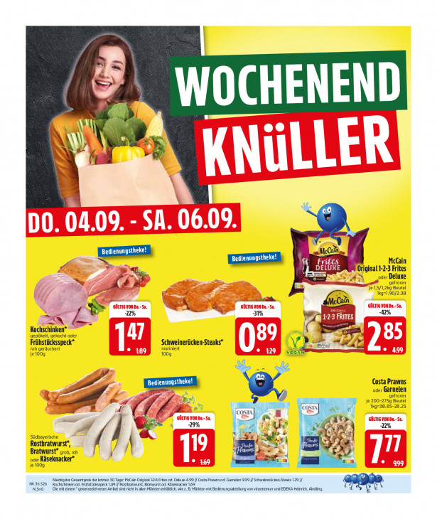 Edeka Angebote ab 01.09.25 bis 06.09.25