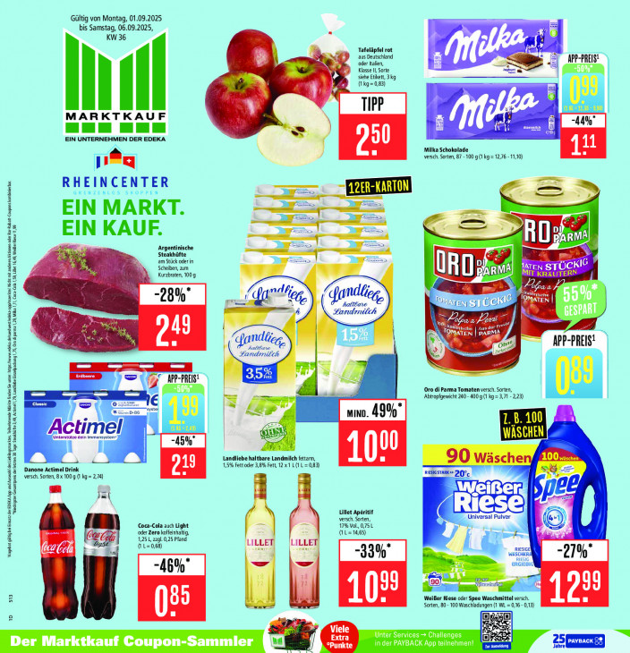 Marktkauf Angebote ab 01.09.25 bis 06.09.25