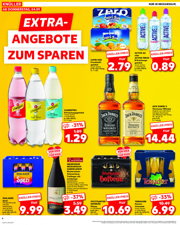Kaufland Angebote ab 04.09.25 bis 10.09.25