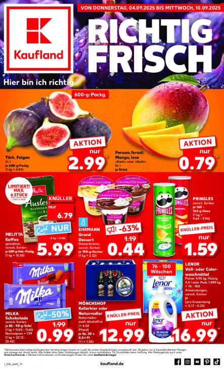 Kaufland Angebote ab 04.09.25 bis 10.09.25