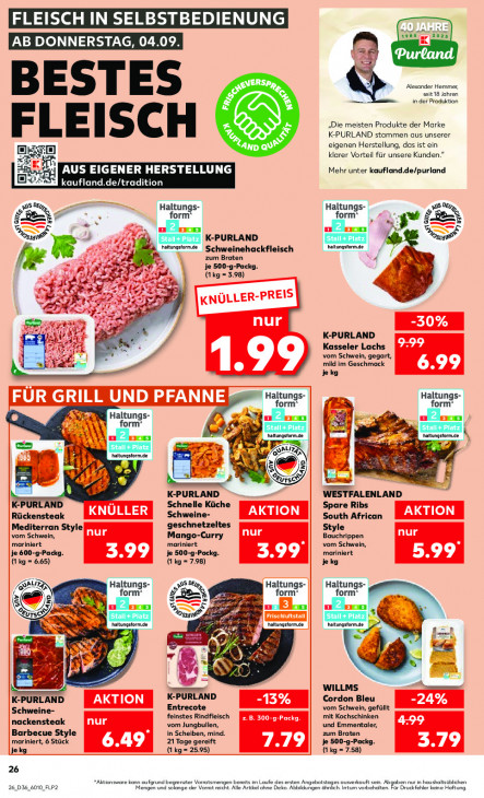 Kaufland Angebote ab 04.09.25 bis 10.09.25