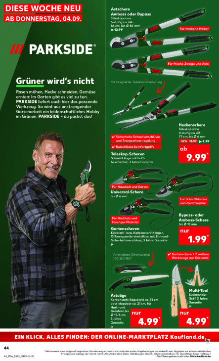 Kaufland Angebote ab 04.09.25 bis 10.09.25