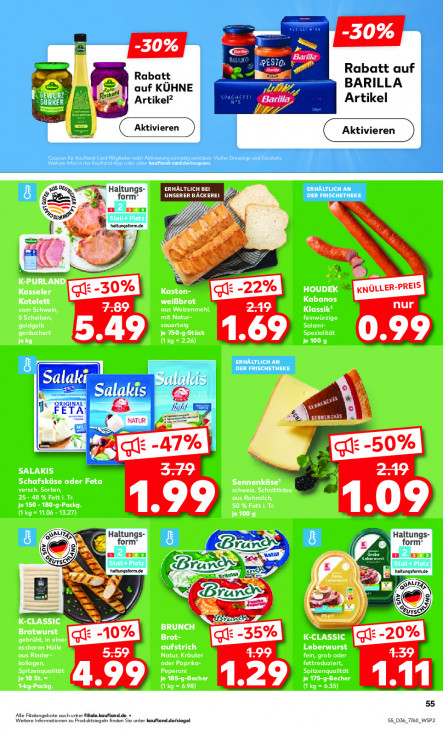 Kaufland Angebote ab 04.09.25 bis 10.09.25