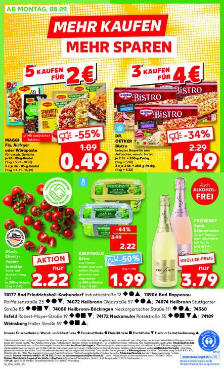 Kaufland Angebote ab 04.09.25 bis 10.09.25