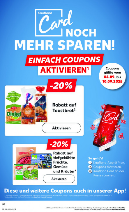 Kaufland Angebote ab 04.09.25 bis 10.09.25