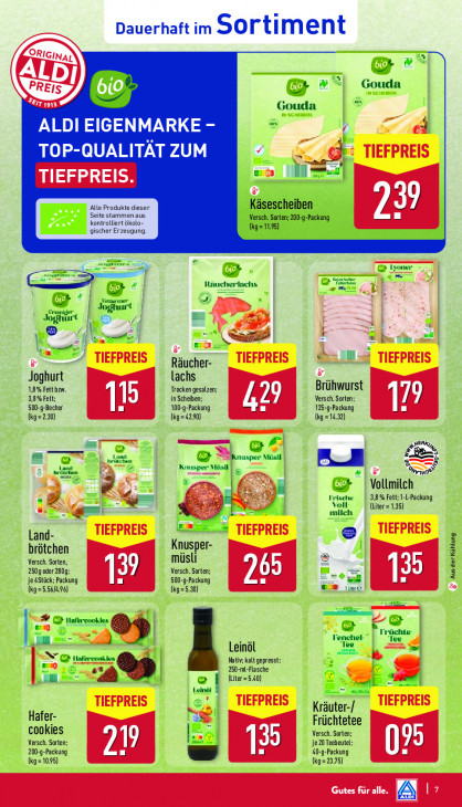Aldi Nord Angebote ab 08.09.25 bis 13.09.25