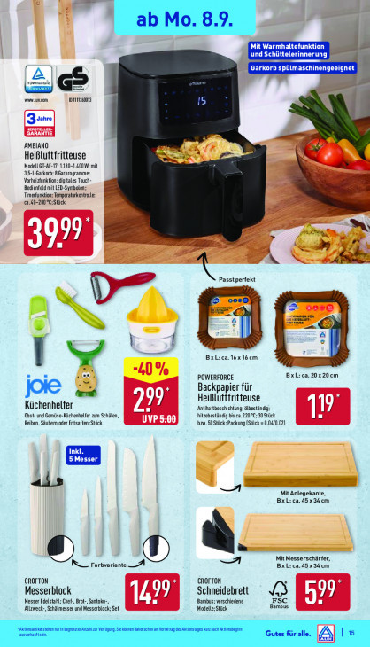 Aldi Nord Angebote ab 08.09.25 bis 13.09.25