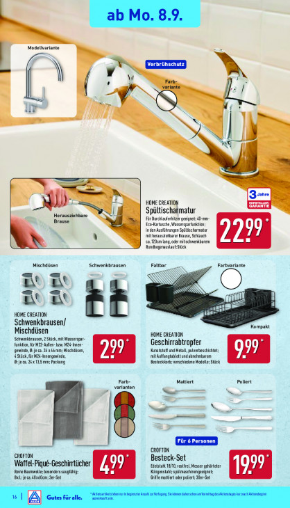 Aldi Nord Angebote ab 08.09.25 bis 13.09.25