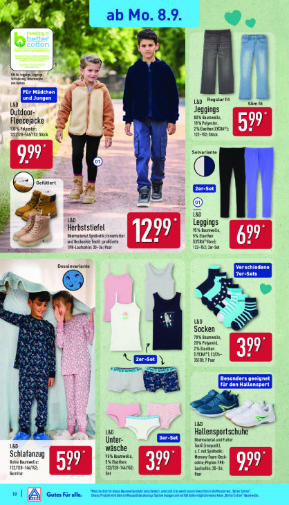 Aldi Nord Angebote ab 08.09.25 bis 13.09.25