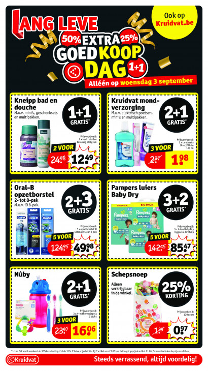 Kruidvat Folder 01.09.2025