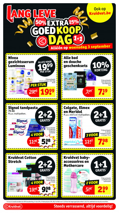 Kruidvat Folder 01.09.2025