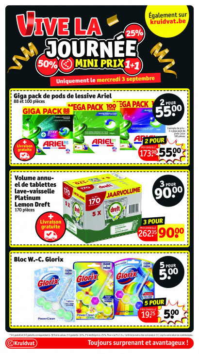 Kruidvat Dépliant 01.09.2025