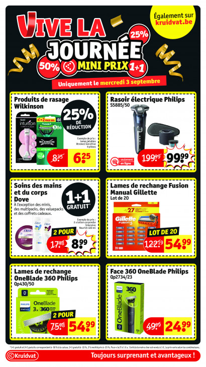 Kruidvat Dépliant 01.09.2025