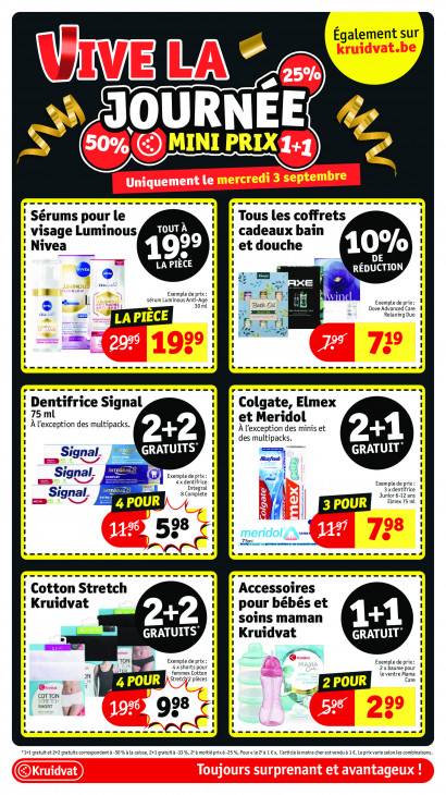 Kruidvat Dépliant 01.09.2025