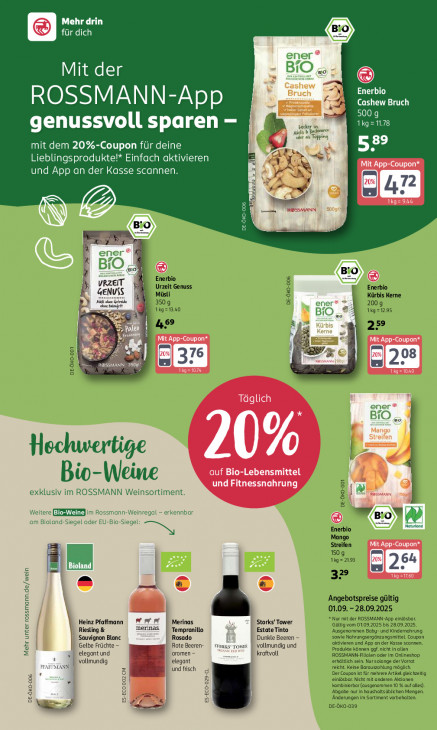 Rossmann Angebote ab 01.09.25 bis 05.09.25