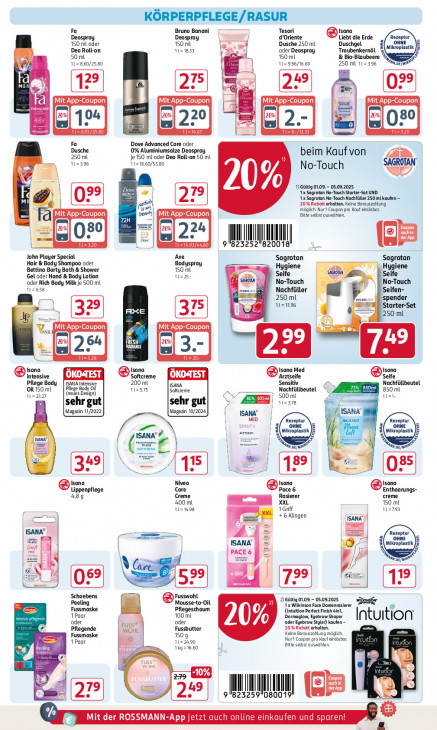 Rossmann Angebote ab 01.09.25 bis 05.09.25