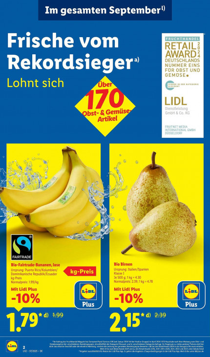 Lidl Angebote ab 08.09.25 bis 14.09.25