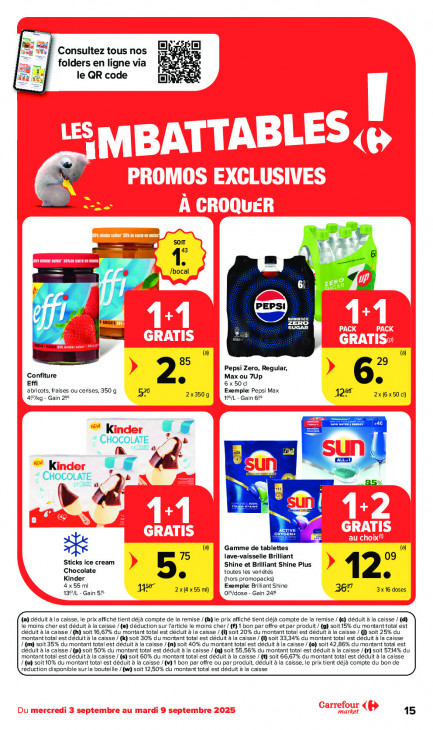 Carrefour Dépliant 03.09.2025