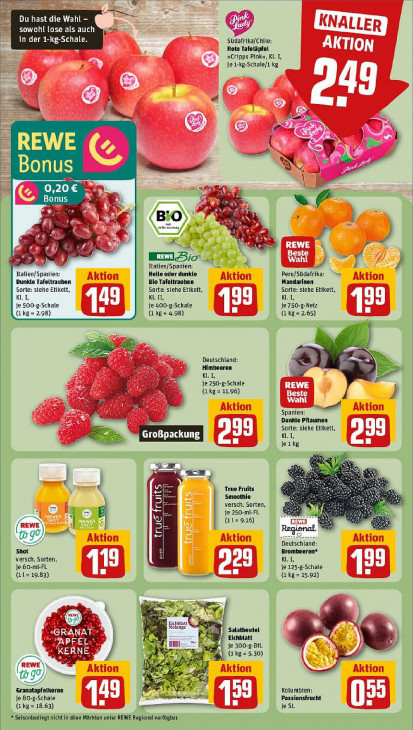 Rewe Angebote ab 01.09.25 bis 06.09.25