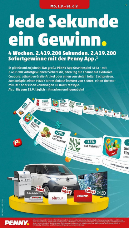 Penny Angebote ab 01.09.25 bis 06.09.25
