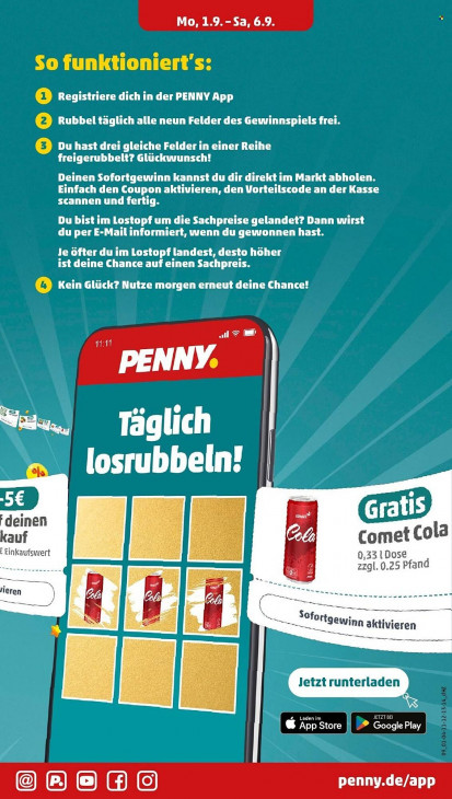 Penny Angebote ab 01.09.25 bis 06.09.25
