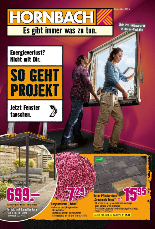 Hornbach Angebote ab 03.09.25 bis 01.10.25