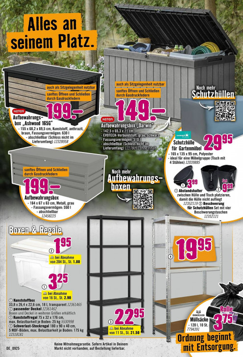 Hornbach Angebote ab 03.09.25 bis 01.10.25