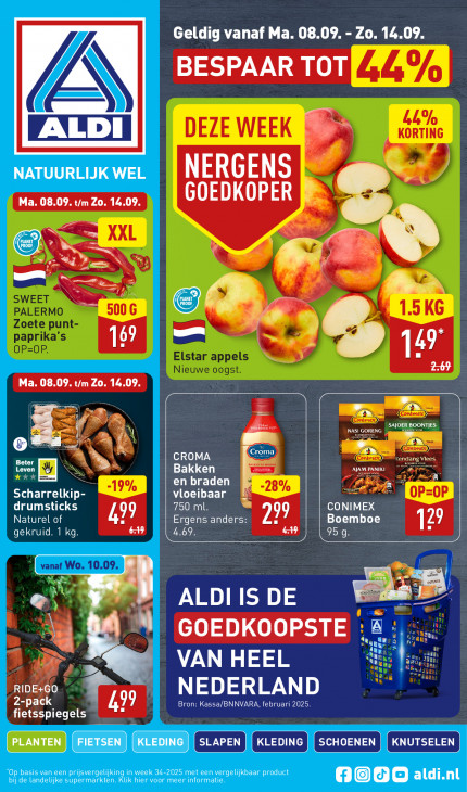 Aldi Folder 08.09.2025