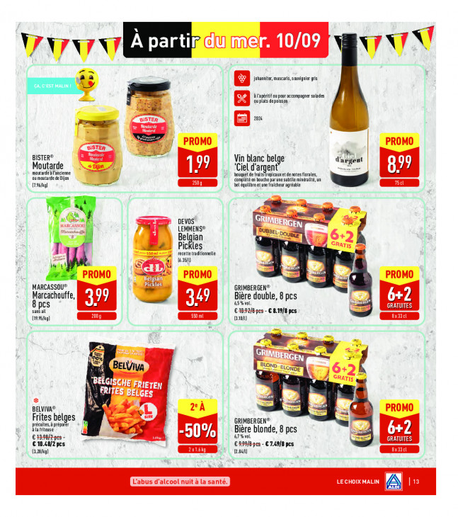 Aldi Dépliant 08.09.2025
