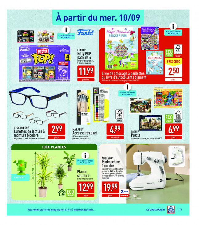 Aldi Dépliant 08.09.2025