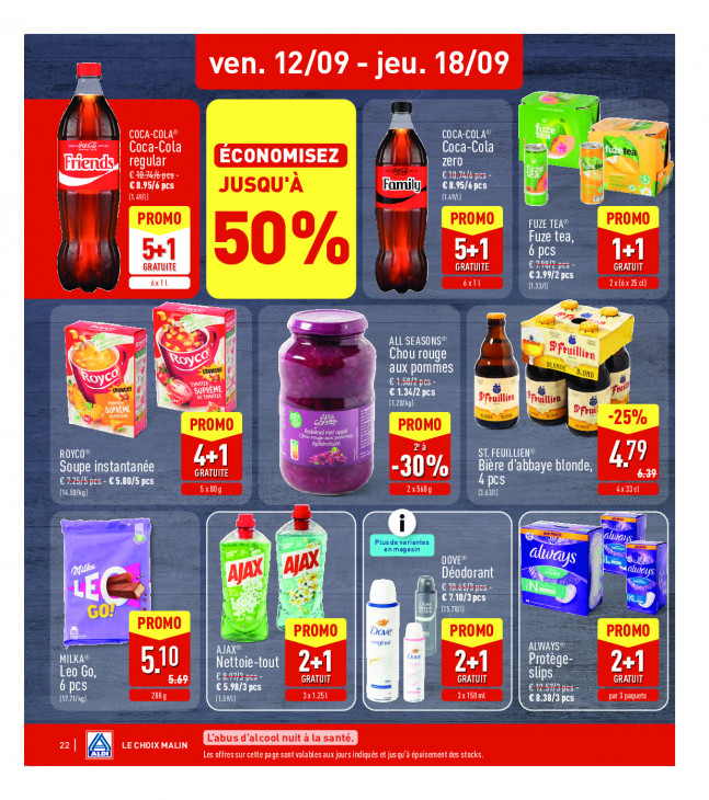 Aldi Dépliant 08.09.2025