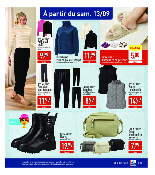 Aldi Dépliant 08.09.2025