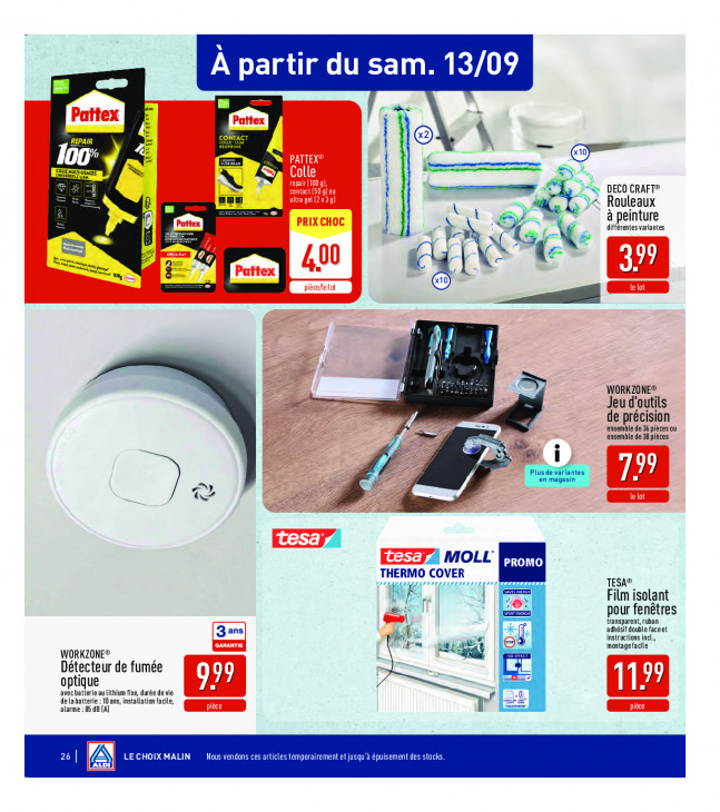 Aldi Dépliant 08.09.2025