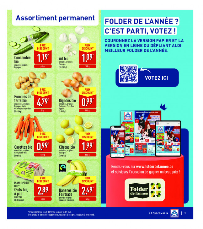 Aldi Dépliant 08.09.2025